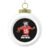 Nothing But Goatness ( Patrick Mahomes ) Christmas Ball Ornament
